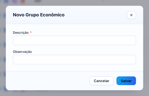 Novo grupo econômico